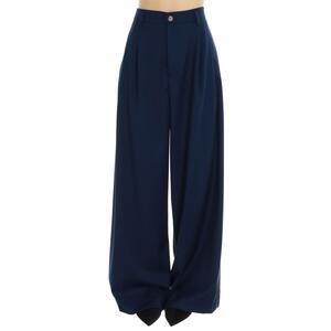 PANTALONE PINCES BLU